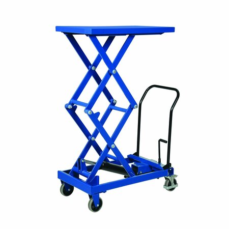 Vestil Premium Double Scissor Cart, 300 lb. Cap, 19-1/2"W, 33"L CART-300-D-FR